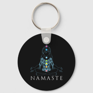 Namaste-Yoga-Meditationsgeschenk  Schlüsselanhänger