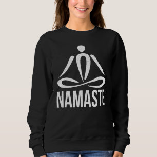 Namaste Zen Art Pride Yoga Workout Zuhause Fitness Sweatshirt