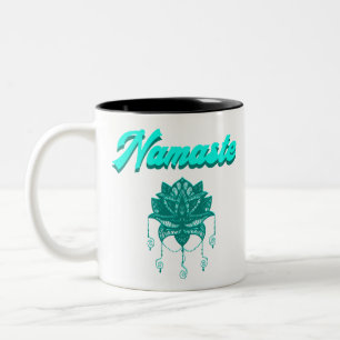 Namaste Zweifarbige Tasse