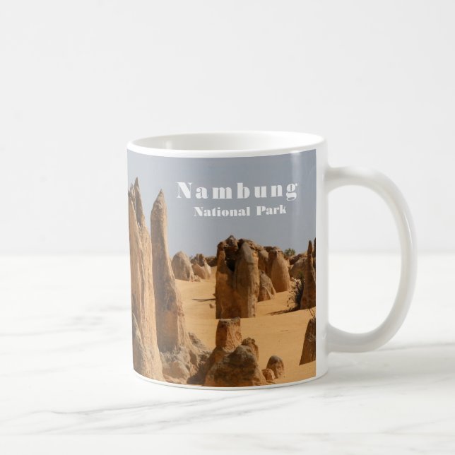 Nambung National Park, Pinnacles Wüste, Australien Kaffeetasse (Rechts)