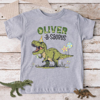 Name-a-saurus TRex Dinosaur Kinder Geburtstagsfeie