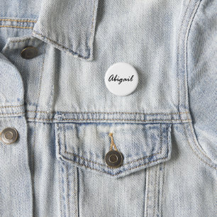 Name Abigail Button