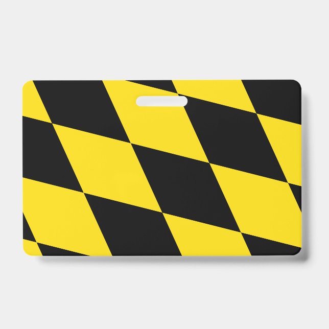 Name Abzeichen mit Münchner Flagge Ausweis (Vorderseite)