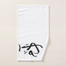 Name Adam in arabischer Kalligrafie, ا د م