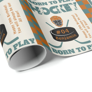 Name Age Jersey Number Sentiment Hockey Sport Geschenkpapier