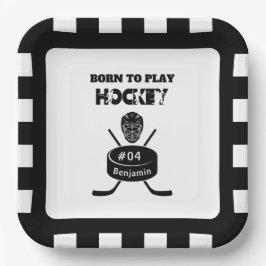 Name Age oder Jersey Number Hockey Sport Pappteller