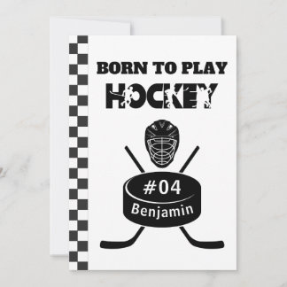 Name Age Text Jersey Number Hockey Geburtstag Einladung
