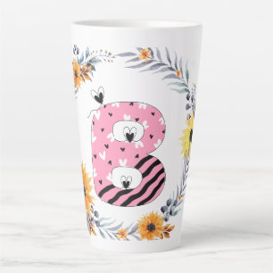 Name Alphabet "B" Milchtasse