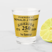 Name, Amerika 250 Jahre, Präsident Donald J Trump