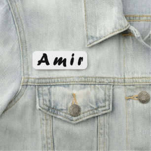 Name Amir Namensschild