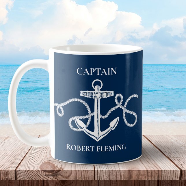 Name Anchor Custom Kaffeetasse (Von Creator hochgeladen)