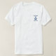 Name Anchor Rope White T-Shirt (Design vorne)