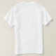 Name Anchor Rope White T-Shirt (Design Rückseite)