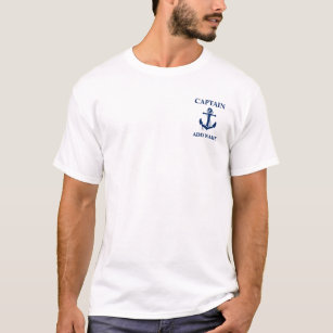 Name Anchor Rope White T-Shirt