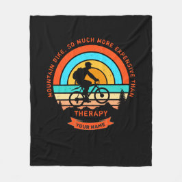 Name ändern Alle TextMountainbike-Therapie hinzufü Fleecedecke