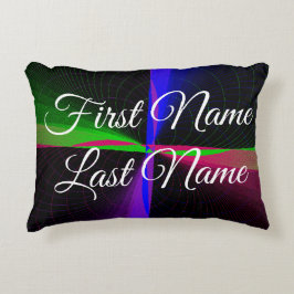 Name Ändern vierstufiger Wellengeometrischer Akzen Dekokissen