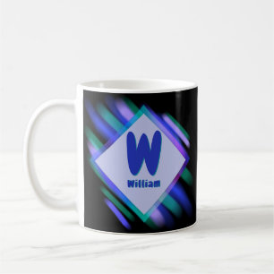 Name anfangs ändern, Soft Paint - W X Y Z Kaffeetasse