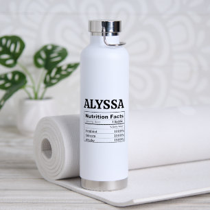 Name anpassen Personalisieren Feministisches Gesch Trinkflasche