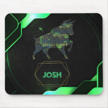 Name anpassen | Personalisiert Traders Mousepad