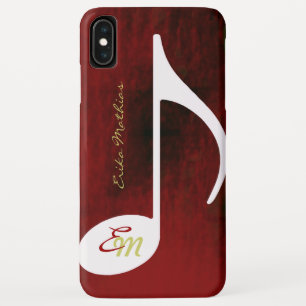Name auf einer Musiknote Case-Mate iPhone Hülle