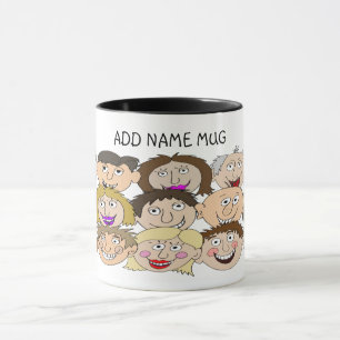 Name auf Tasse hinzufügen