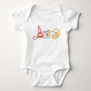 Name Ava Baby Strampler
