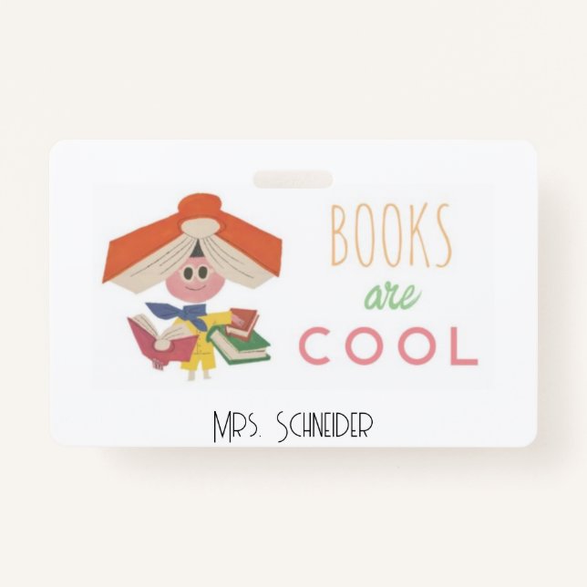 Name Badge Ausweis (Vorderseite)