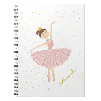 Name Ballerina Notizblock