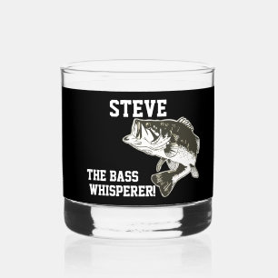 Name Bass Largemouth Bass Whisperer Whiskyglas