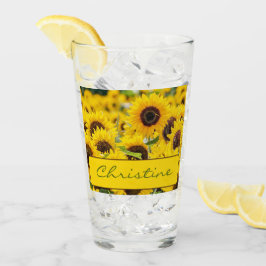 Name: Beautiful Sunflowers Pint Glas