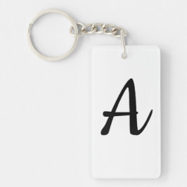 Name, beginnend mit A Schlüsselanhänger