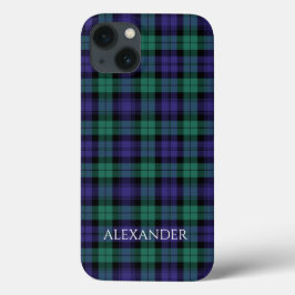 Name Black Watch Scottish Tartan Case-Mate iPhone Hülle