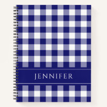 Name Blau & Weiß Gingham Prüfmuster Editor