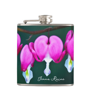 Name Blutung Herzgarten Blume Flasche Flachmann