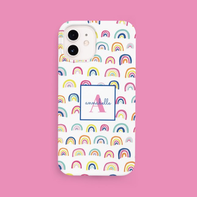 Name Boho Rainbow Case-Mate iPhone Hülle (Von Creator hochgeladen)