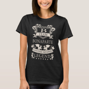 Name BONAPARTE Lifetime Member Legend T-Shirt