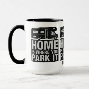 Name-Camper-Van-Tassen Tasse