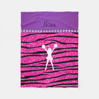 Name Cheerleader nepo nicht rosa Glitzer zebra Str Fleecedecke