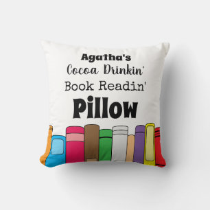 Name Cocoa Drinks, Buchlesen Kissen