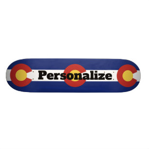 Name-Colorado-Staatsflagge Skateboardplattform Skateboard