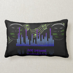 Name Coole DJ Sound Level Engineer Musikgeschenke  Lendenkissen
