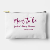 Name Datum Baby-Party werdende Mutter pink einfach