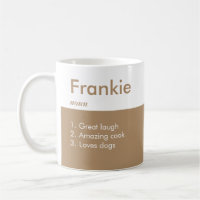 Name Definition Kaffee Tasse