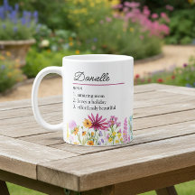 Name Definition mit weiblicher Wildblume