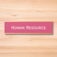 Name der Abteilung für moderne dunkelrosa Bürogebä