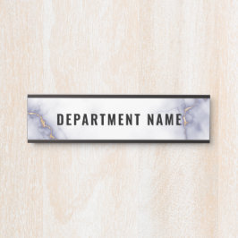 Name der Abteilung Türzeichen Zeichen Türschild