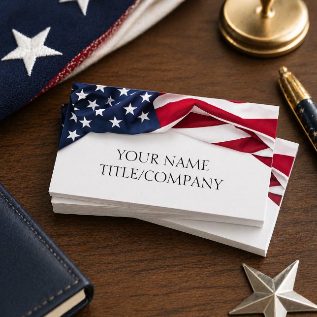 Name der amerikanischen Firma Visitenkarte (Von Creator hochgeladen)