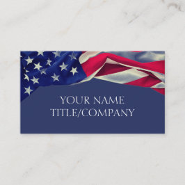 Name der amerikanischen Firma Visitenkarte