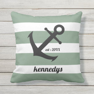 Name der Ankerfamilie der grünen Streifen    Kissen