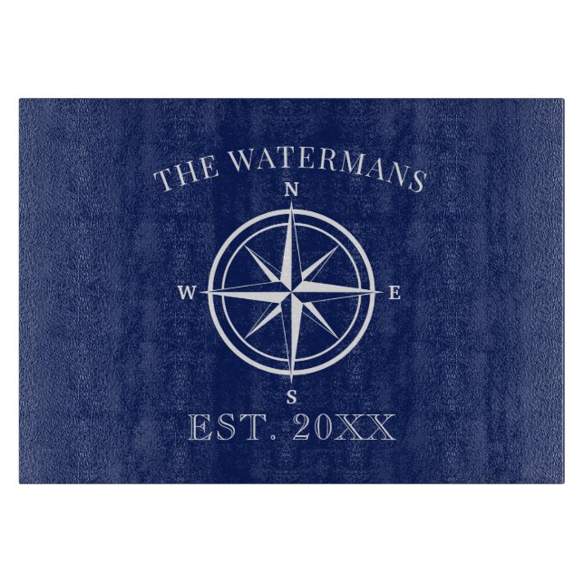 Name der Ankerseilfamilie Schneidebrett (Vorderseite)